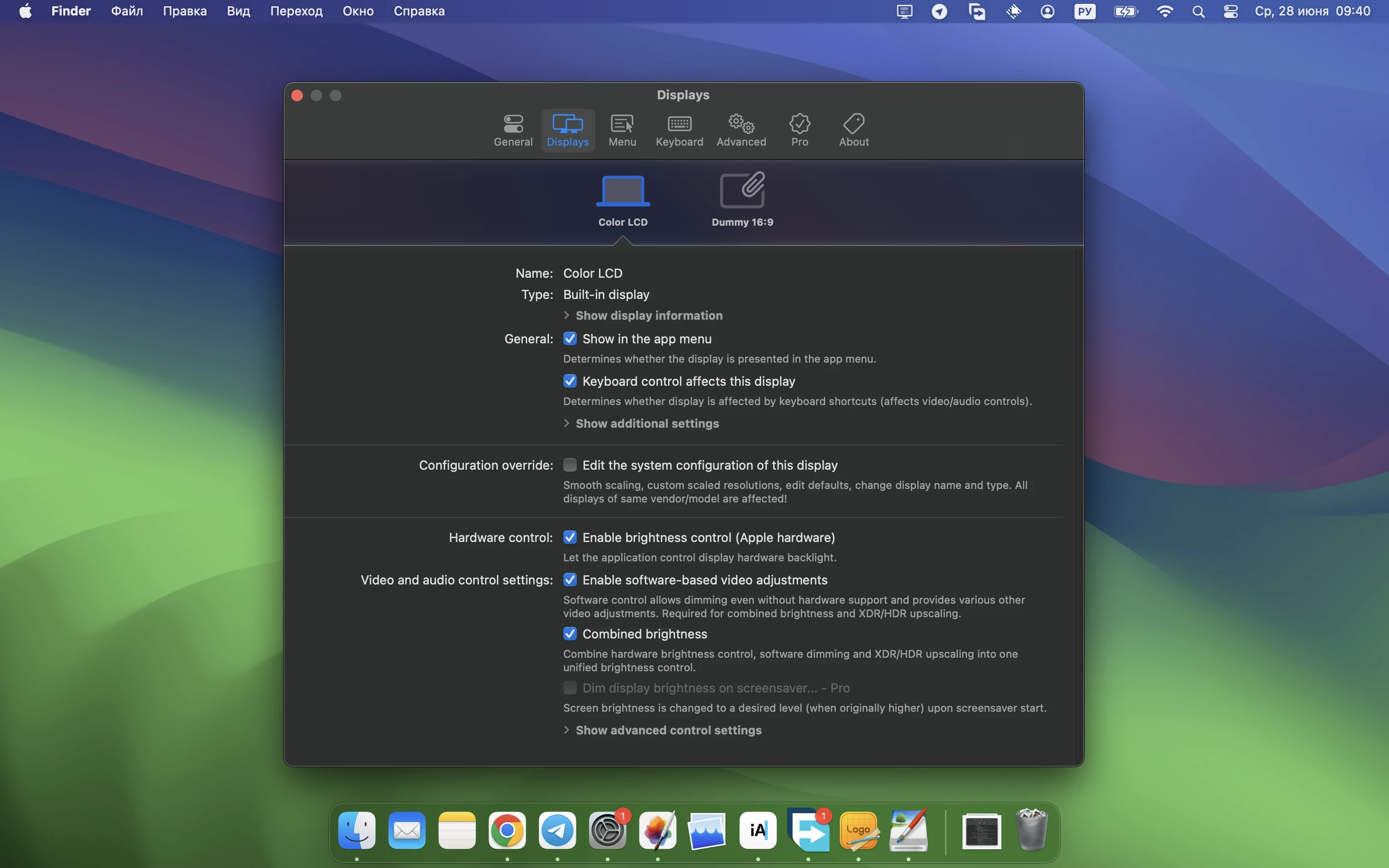 BetterDisplay Pro screenshot 2